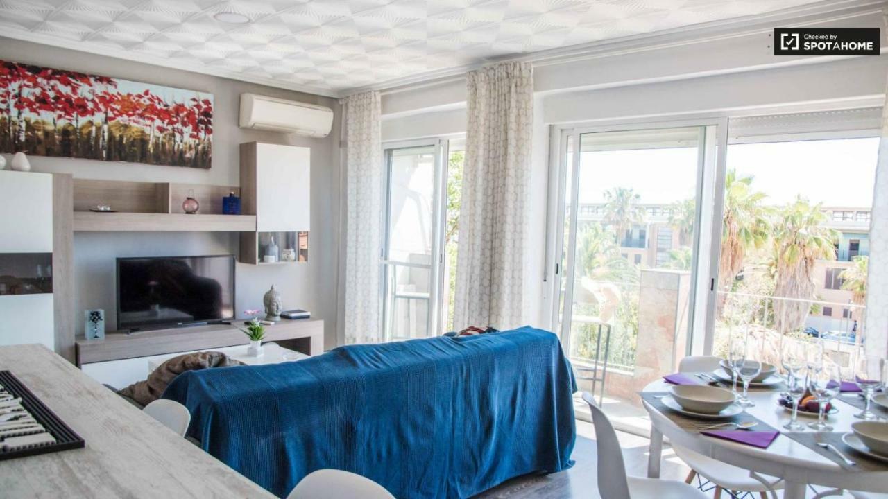 Apartmentsuitespain Atic Panoramic Beach Valencia Eksteriør bilde